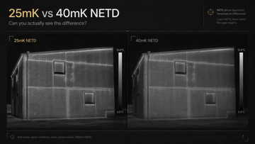 5mK vs 40mK NETD in Thermal Cameras