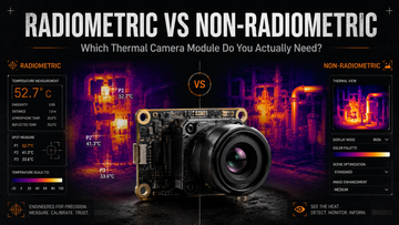 Radiometric vs Non-Radiometric Thermal Camera Modules